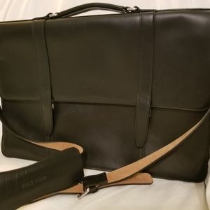 Authentic Cole Haan black leather bag